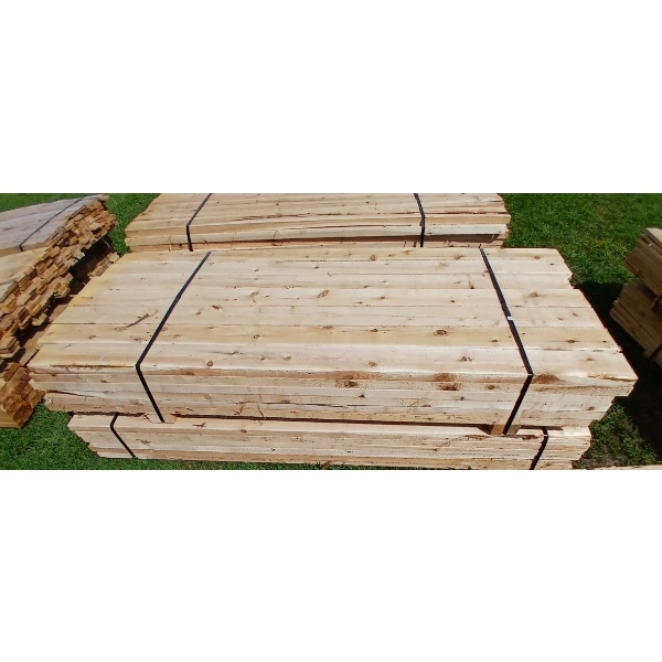 LOT OF 2 - CEDAR WOOD BOARDS IN BUNDLES