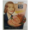 Image 1 : CANADA PACKERS MAPLE LEAF STANDING CARDBOARD AD