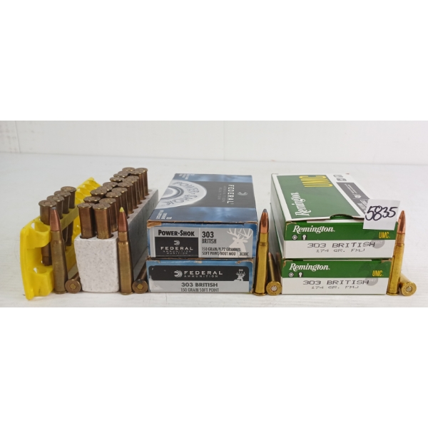 AMMO: 101X MIXED .303BRIT