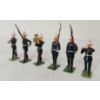 Image 2 : LOT OF 2 - BRITAINS SOLDIERS LEAD FIGURES - NO. 35 ROYAL MARINES & 1291 BAND OF ROYAL MARINES