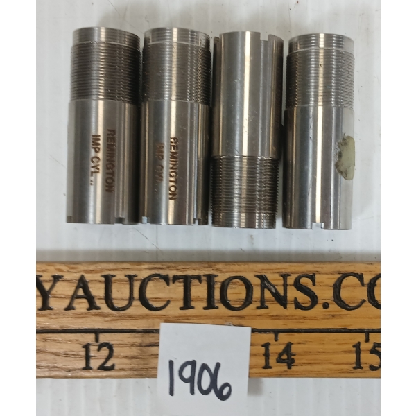 LOT OF 4 - REMINGTON 20GA CHOKE TUBES