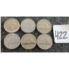 Image 2 : 6LBS OF CDN NICKELS - MIXED YEARS