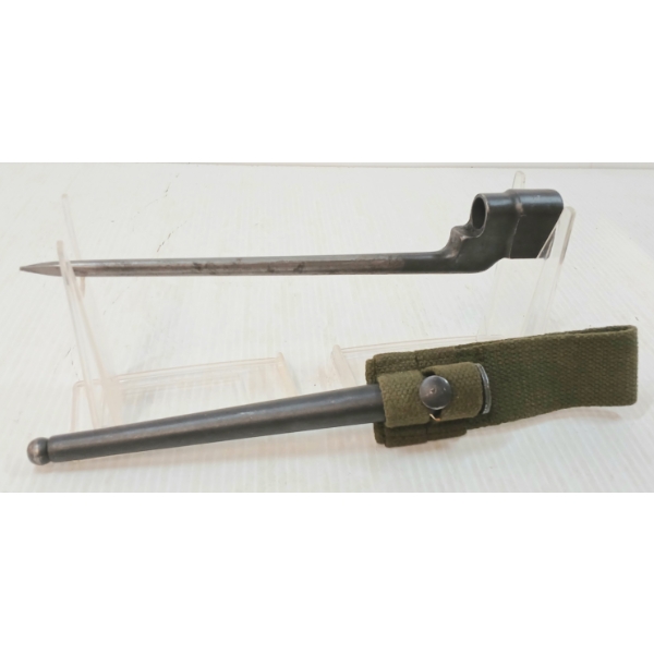 CDN NO.4 MK II SPIKE BAYONET W/ SCABBARD & FROG