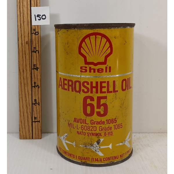 SHELL AEROSHELL 65 OIL QT CAN