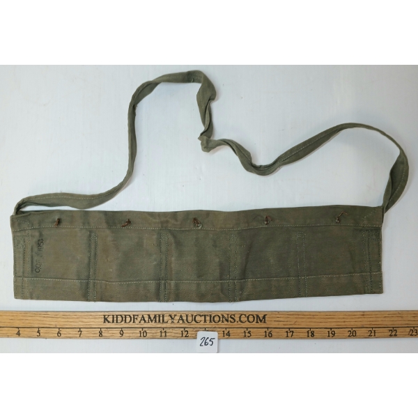 BRITISH .303CAL AMMO BANDOLEER