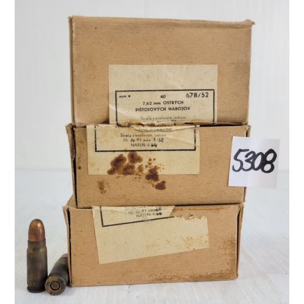 AMMO: 120X RUSSIAN 7.62MM - MILITARY ISSUED