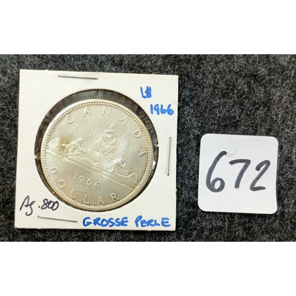 1966 CDN SILVER DOLLAR