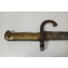 Image 5 : FRENCH MODEL 1866 CHASSEPOT BAYONET W/ SCABBARD