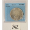 Image 3 : 1964 CDN SILVER DOLLAR - CCCS GRADED