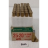 Image 1 : AMMO: 50X REMINGTON .25-20 WIN - 86GR - LEAD
