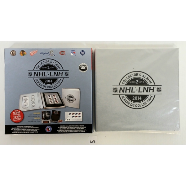 2014 NHL SERIES 2 COLLECTOR'S ALBUM - AS NEW