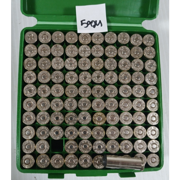 AMMO: 100X MIXED .38 SPL - 148GR - WADCUTTER RELOADS