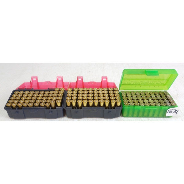 AMMO / BRASS: 150X MIXED .357MAG - 40X BRASS ONCE FIRED