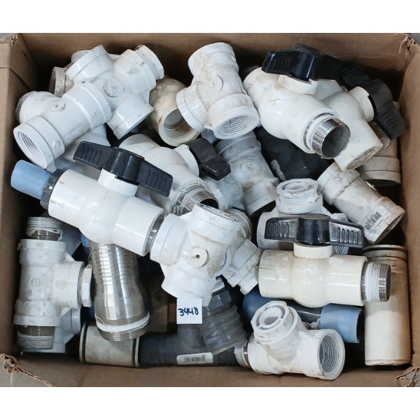 JOB LOT - FITTINGS - INCL THREADED TEE, ETC.