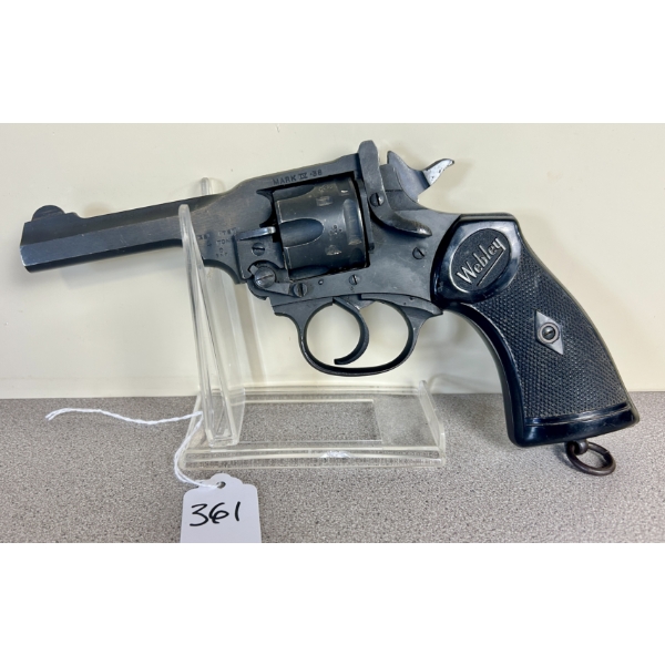 WEBLEY MKIV IN .38 S&W - PROHIB