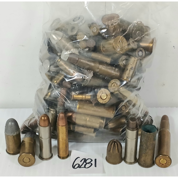 AMMO / BRASS: QTY OF MIXED RNDS