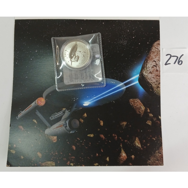 2018 CDN $20 STAR TREK SILVER COIN