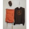 Image 2 : LOT OF 6 - MEN'S T-SHIRT, SHORTS, HOODIES, HAT & ROLLTOP BAG - MFG POLER, WESC, BRIXTON, ETC