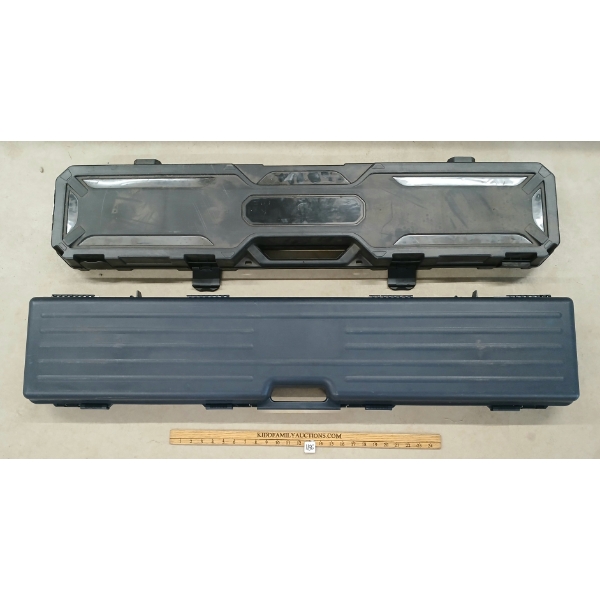 LOT OF 2 - LONG HARD GUN CASES