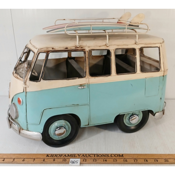 VINTAGE METAL VW BUS MODEL