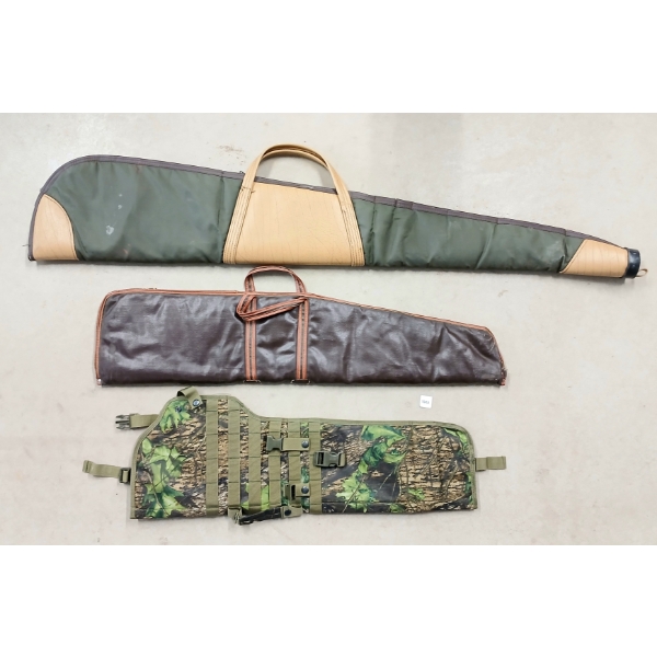 LOT OF 3 - SOFT GUN CASES