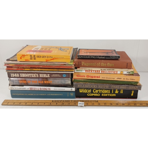 JOB LOT - FIREARM MAGAZINES, BOOKS & GUIDES