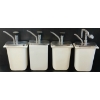 Image 4 : LOT OF 7 - SWING-A-WAY ICE CRUSHER & SYRUP DISPENSERS