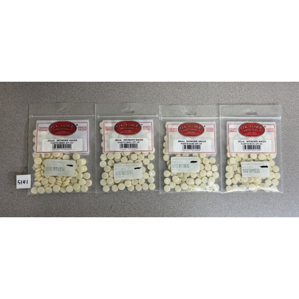 COMPONENTS: 400X .50 WONDER WADS 
