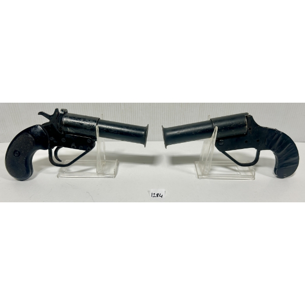 LOT OF 2 - BRITISH NO.1 MK.5 FLARE PISTOLS - NO PAL REQD
