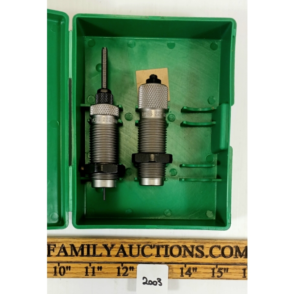 RCBS .222 REM FL DIE SET