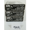Image 1 : AMMO: 60X AMERICAN EAGLE .223 REM - 55GR - FMJ - SEALED