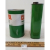 Image 4 : LOT OF 2 - CASTROL OUTBOARD GEAR OIL PT & LIQUID TUNGSTEN MOTOR OIL QT CANS