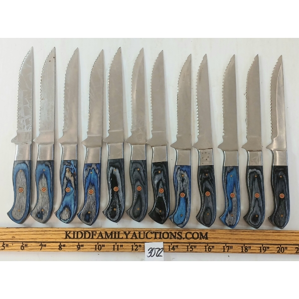 LOT OF 12 - MISC CAMPING KNIVES