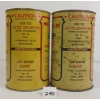 Image 4 : LOT OF 2 - BEATTY BROS WASHERS MECHANISM OIL QT CANS