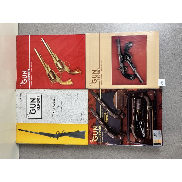 JOB LOT - PUBLICATIONS: APPROX 20X THE GUN REPORT MAGAZINE   