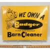 Image 1 : BADGER BARN CLEANER SST SIGN