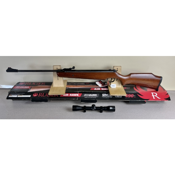 RUGER AIR HAWK IN .177 PELLET, NO PAL REQUIRED 
