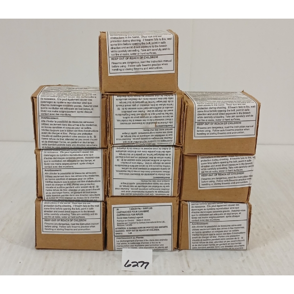 AMMO: 100X 7.62X39 FMJ SOVIET ARMY SURPLUS