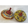 Image 2 : LOT OF 2 - J. CHEIN & CO. TIN MERRY-GO-ROUND SPINNING TOYS