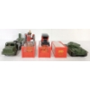 Image 5 : LOT OF 7 - DINKY TOYS DIECAST MODELS - CENTURION TANK, TANK TRANSPORTER, MASSEY HARRIS, ETC