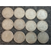 Image 1 : LOT OF 12 - 1952-1966 CDN 10 CENT COINS