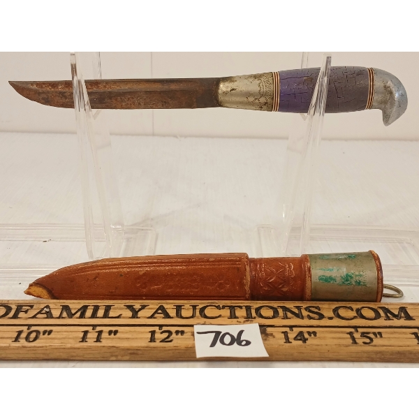 INDIAN KIRPAN W/ SCABBARD