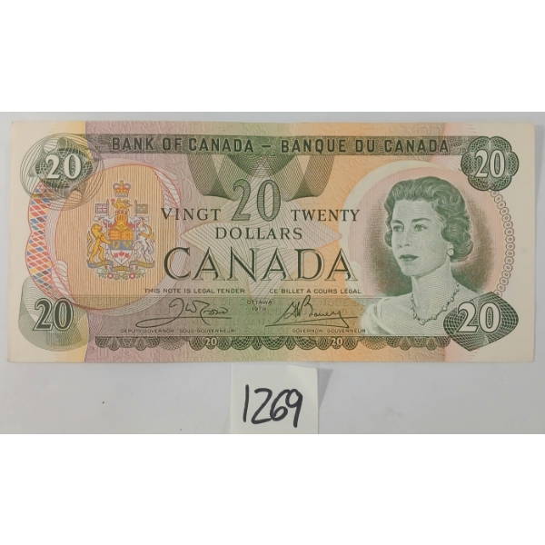 1979 CDN $20 BANKNOTE