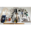 JOB LOT - MISC HANDTOOLS & POWER BARS - INCL PROGRESSIVE ELECTRONICS CABLE TESTER