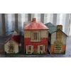 Image 18 : LOT OF 11 - TIN LITHO HOUSES