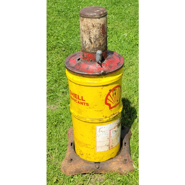 SHELL DRUM AIR GREASER