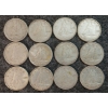 Image 1 : LOT OF 12 - 1945-1966 CDN 10 CENT COINS