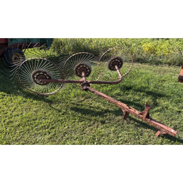 3 WHEEL RAKE - 3 PTH