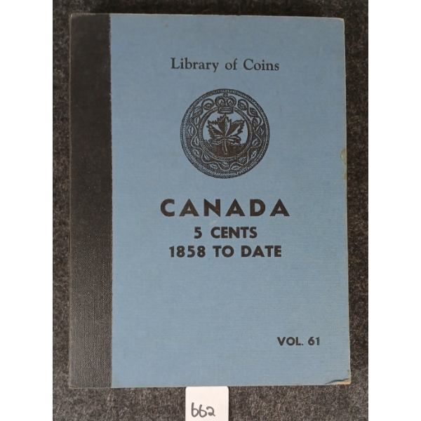 1904-1965 CDN 5 CENT COIN BOOK 