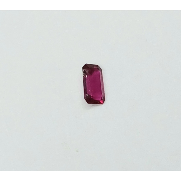 NATURAL PURPLE PINK TOURMALINE - OCTAGON
